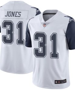 Nike Dallas Cowboys #31 Byron Jones White Men's Stitched NFL Limited Rush Jersey Men's