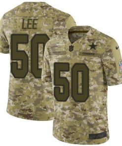 Nike Dallas Cowboys #50 Sean Lee Camo Men's Stitched NFL Limited 2018 Salute To Service Jersey Men's