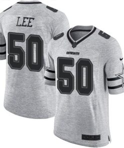 Nike Dallas Cowboys #50 Sean Lee Gray Men's Stitched NFL Limited Gridiron Gray II Jersey Men's