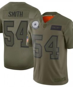 Nike Dallas Cowboys #54 Jaylon Smith Camo Men's Stitched NFL Limited 2019 Salute To Service Jersey Men's