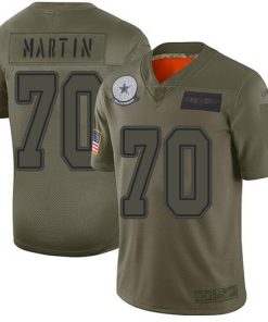 Nike Dallas Cowboys #70 Zack Martin Camo Men's Stitched NFL Limited 2019 Salute To Service Jersey Men's