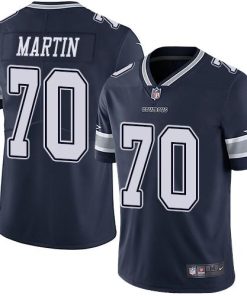 Nike Dallas Cowboys #70 Zack Martin Navy Blue Team Color Men's Stitched NFL Vapor Untouchable Limited Jersey Men's