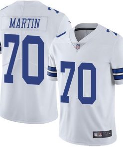 Nike Dallas Cowboys #70 Zack Martin White Men's Stitched NFL Vapor Untouchable Limited Jersey Men's