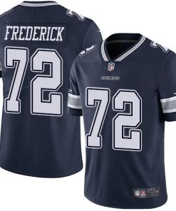Nike Dallas Cowboys #72 Travis Frederick Navy Blue Team Color Men's Stitched NFL Vapor Untouchable Limited Jersey Men's