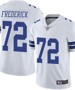 Nike Dallas Cowboys #72 Travis Frederick White Men's Stitched NFL Vapor Untouchable Limited Jersey Men's