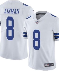 Nike Dallas Cowboys #8 Troy Aikman White Men's Stitched NFL Vapor Untouchable Limited Jersey Men's