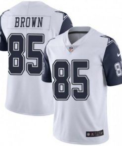 Nike Dallas Cowboys #85 Noah Brown White Men's Stitched NFL Limited Rush Jersey Men's