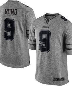 Nike Dallas Cowboys #9 Tony Romo Gray Men's Stitched NFL Limited Gridiron Gray Jersey Men's
