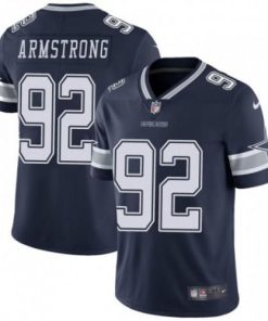 Nike Dallas Cowboys #92 Dorance Armstrong Navy Blue Team Color Men's Stitched NFL Vapor Untouchable Limited Jersey Men's
