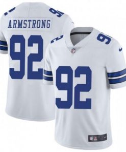 Nike Dallas Cowboys #92 Dorance Armstrong White Men's Stitched NFL Vapor Untouchable Limited Jersey Men's
