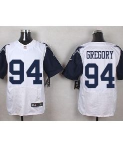 Nike Dallas Cowboys #94 Randy Gregory White Men's Stitched NFL Elite Rush Jersey Men's
