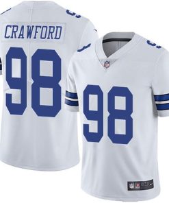 Nike Dallas Cowboys #98 Tyrone Crawford White Men's Stitched NFL Vapor Untouchable Limited Jersey Men's