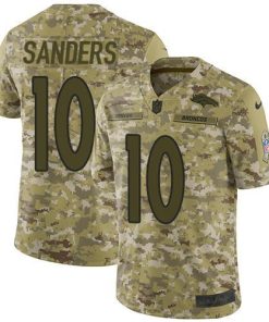Nike Denver Broncos #10 Emmanuel Sanders Camo Men's Stitched NFL Limited 2018 Salute To Service Jersey Men's