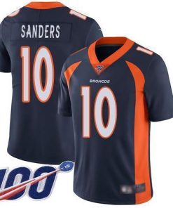 Nike Denver Broncos #10 Emmanuel Sanders Navy Blue Alternate Men's Stitched NFL 100th Season Vapor Limited Jersey Men's