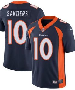 Nike Denver Broncos #10 Emmanuel Sanders Navy Blue Alternate Men's Stitched NFL Vapor Untouchable Limited Jersey Men's