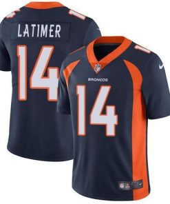 Nike Denver Broncos #14 Cody Latimer Navy Blue Alternate Men's Stitched NFL Vapor Untouchable Limited Jersey Men's