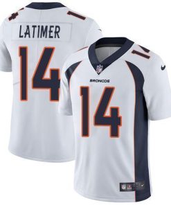 Nike Denver Broncos #14 Cody Latimer White Men's Stitched NFL Vapor Untouchable Limited Jersey Men's