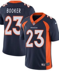 Nike Denver Broncos #23 Devontae Booker Navy Blue Alternate Men's Stitched NFL Vapor Untouchable Limited Jersey Men's