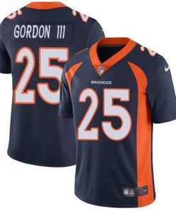 Nike Denver Broncos #25 Melvin Gordon III Navy Blue Alternate Men's Stitched NFL Vapor Untouchable Limited Jersey Men's