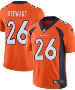 Nike Denver Broncos #26 Darian Stewart Orange Team Color Men's Stitched NFL Vapor Untouchable Limited Jersey Men's