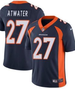 Nike Denver Broncos #27 Steve Atwater Navy Blue Alternate Men's Stitched NFL Vapor Untouchable Limited Jersey Men's