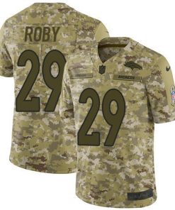 Nike Denver Broncos #29 Bradley Roby Camo Men's Stitched NFL Limited 2018 Salute To Service Jersey Men's