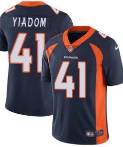 Nike Denver Broncos #41 Isaac Yiadom Navy Blue Alternate Men's Stitched NFL Vapor Untouchable Limited Jersey Men's