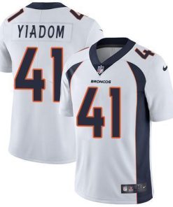 Nike Denver Broncos #41 Isaac Yiadom White Men's Stitched NFL Vapor Untouchable Limited Jersey Men's
