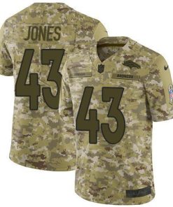 Nike Denver Broncos #43 Joe Jones Camo Men's Stitched NFL Limited 2018 Salute To Service Jersey Men's