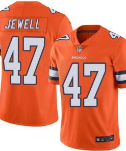 Nike Denver Broncos #47 Josey Jewell Orange Men's Stitched NFL Limited Rush Jersey Men's