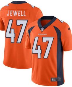 Nike Denver Broncos #47 Josey Jewell Orange Team Color Men's Stitched NFL Vapor Untouchable Limited Jersey Men's