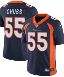 Nike Denver Broncos #55 Bradley Chubb Navy Blue Alternate Men's Stitched NFL Vapor Untouchable Limited Jersey Men's