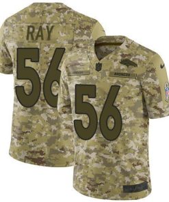 Nike Denver Broncos #56 Shane Ray Camo Men's Stitched NFL Limited 2018 Salute To Service Jersey Men's