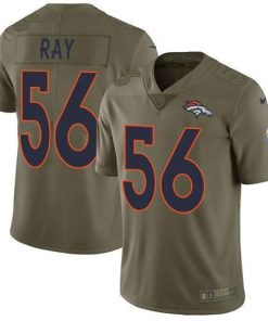 Nike Denver Broncos #56 Shane Ray Olive Men's Stitched NFL Limited 2017 Salute to Service Jersey Men's