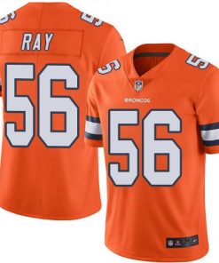 Nike Denver Broncos #56 Shane Ray Orange Men's Stitched NFL Limited Rush Jersey Men's