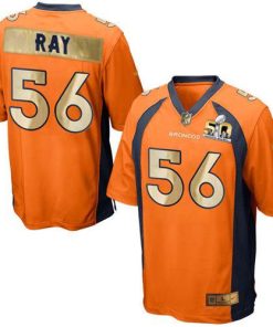 Nike Denver Broncos #56 Shane Ray Orange Team Color Men's Stitched NFL Game Super Bowl 50 Collection Jersey Men's