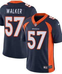 Nike Denver Broncos #57 Demarcus Walker Navy Blue Alternate Men's Stitched NFL Vapor Untouchable Limited Jersey Men's