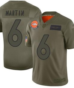 Nike Denver Broncos #6 Sam Martin Camo Men's Stitched NFL Limited 2019 Salute To Service Jersey Men's