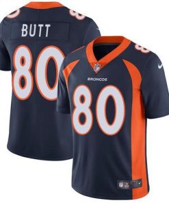 Nike Denver Broncos #80 Jake Butt Navy Blue Alternate Men's Stitched NFL Vapor Untouchable Limited Jersey Men's