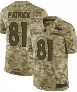 Nike Denver Broncos #81 Tim Patrick Camo Men's Stitched NFL Limited 2018 Salute To Service Jersey Men's