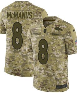 Nike Denver Broncos #8 Brandon McManus Camo Men's Stitched NFL Limited 2018 Salute To Service Jersey Men's