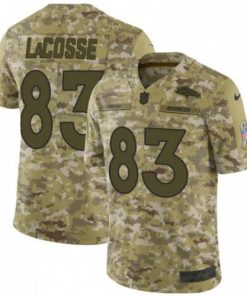 Nike Denver Broncos #83 Matt LaCosse Camo Men's Stitched NFL Limited 2018 Salute To Service Jersey Men's