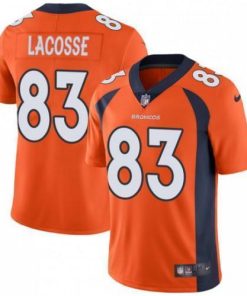 Nike Denver Broncos #83 Matt LaCosse Orange Team Color Men's Stitched NFL Vapor Untouchable Limited Jersey Men's