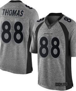 Nike Denver Broncos #88 Demaryius Thomas Gray Men's Stitched NFL Limited Gridiron Gray Jersey Men's