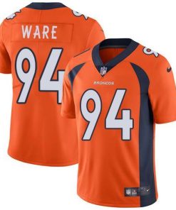 Nike Denver Broncos #94 DeMarcus Ware Orange Team Color Men's Stitched NFL Vapor Untouchable Limited Jersey Men's