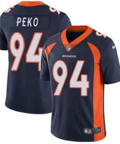 Nike Denver Broncos #94 Domata Peko Navy Blue Alternate Men's Stitched NFL Vapor Untouchable Limited Jersey Men's