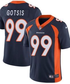 Nike Denver Broncos #99 Adam Gotsis Navy Blue Alternate Men's Stitched NFL Vapor Untouchable Limited Jersey Men's