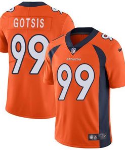 Nike Denver Broncos #99 Adam Gotsis Orange Team Color Men's Stitched NFL Vapor Untouchable Limited Jersey Men's