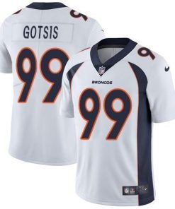 Nike Denver Broncos #99 Adam Gotsis White Men's Stitched NFL Vapor Untouchable Limited Jersey Men's