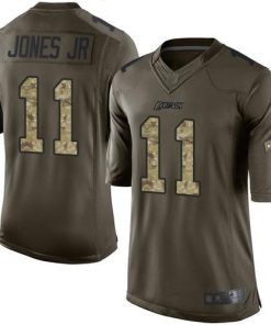 Nike Detroit Lions #11 Marvin Jones Jr Green Men's Stitched NFL Limited 2015 Salute to Service Jersey Men's